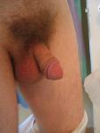 Small penis - after a cold run outside