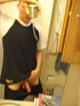 semi-erect penis