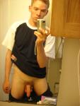 semi-erect penis