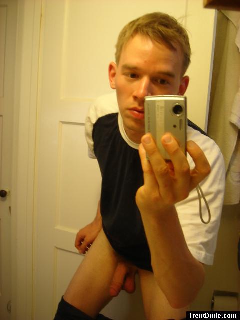 semi-erect penis