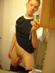 semi-erect penis