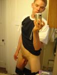 semi-erect penis