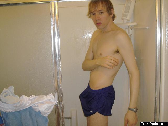 Hoping his shorts don't get stretched because of this