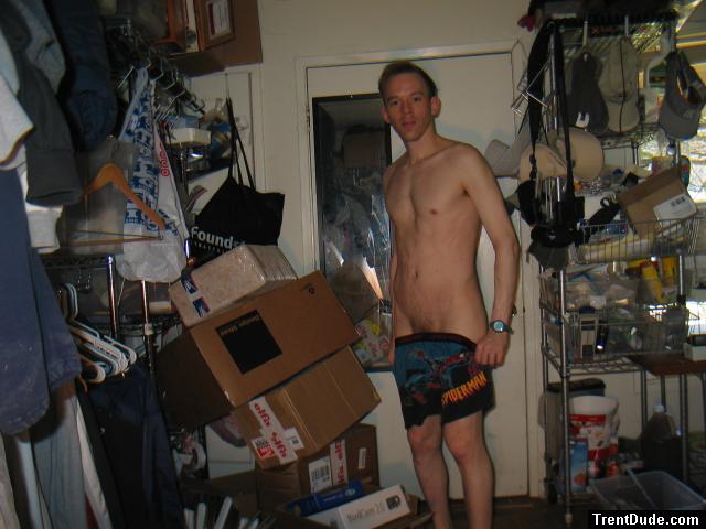 lowering boxers in a messy house