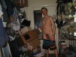 lowering boxers in a messy house