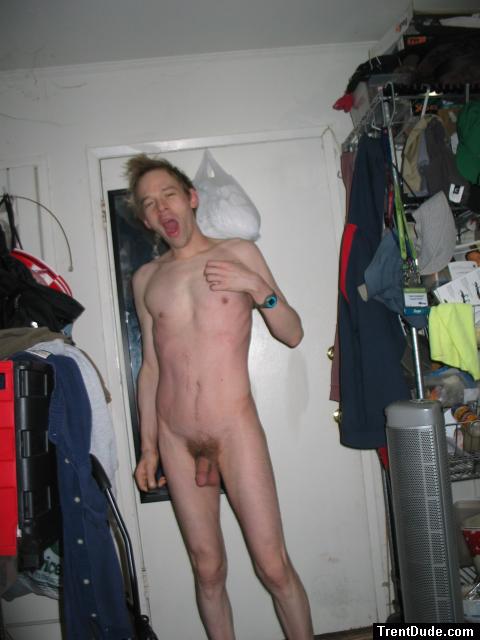 Standing Nude and tired