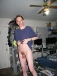 Standing nude