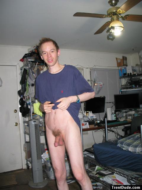 Standing nude