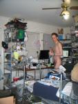 Standing nude