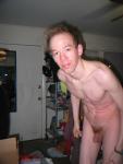 Standing nude
