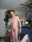 Standing nude