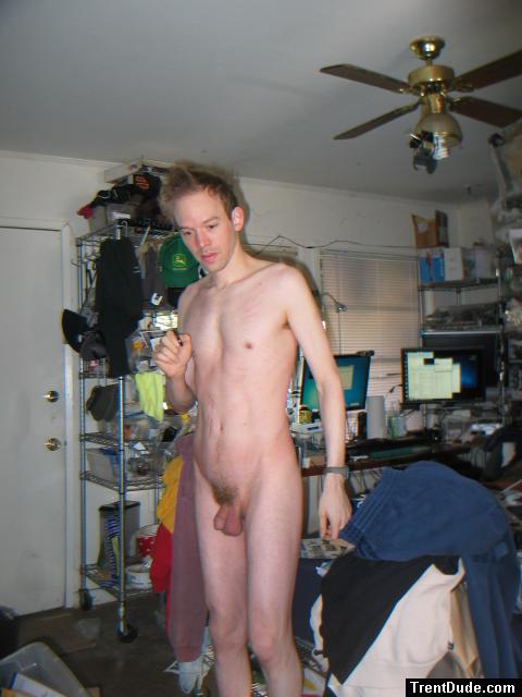 Standing nude