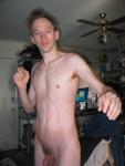 Standing nude