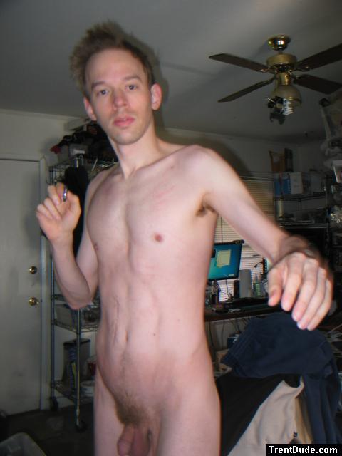 Standing nude