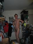 Standing nude
