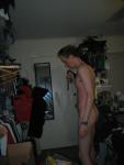 Standing nude