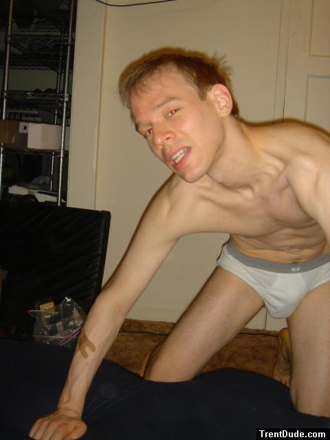 Jockey sport underwear with grey wasteband.