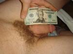 Penis compared to a $20 bill