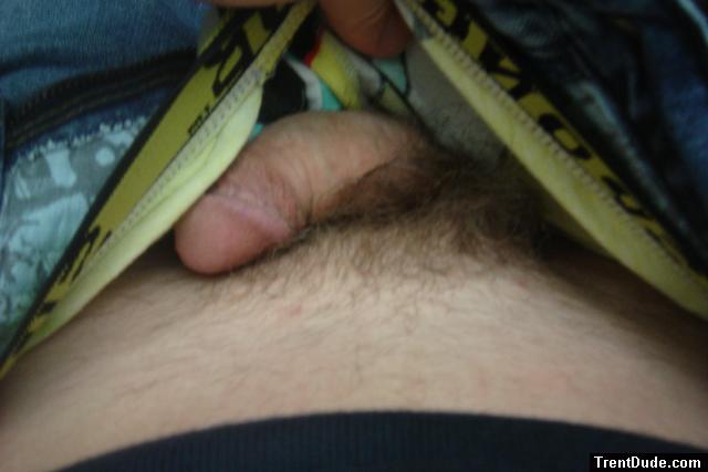 Penis in Spongebob boxers