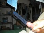 Measuring his erect penis to watch for indications of erectile dysfunction