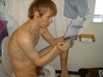 he won't have enough toilet paper