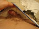 Small penis in the bathroom