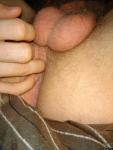 Very first time Trent's butt hole was penetrated!  He was proud to attempt a prostate exam!