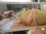 Nude in bed