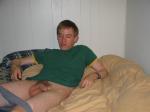 relaxing in bed