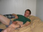 large scrotal sac