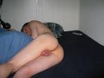 I think you have zits on your butt!!