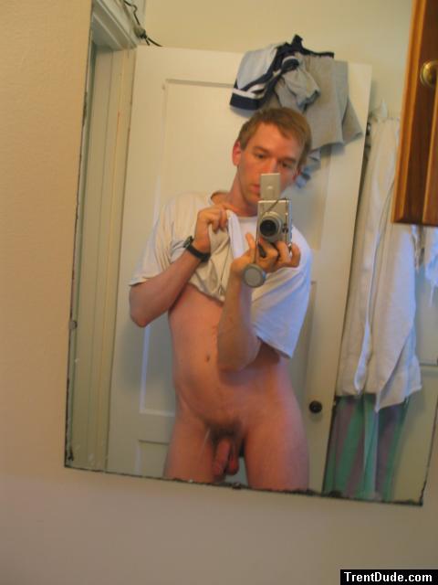 Nude in mirror