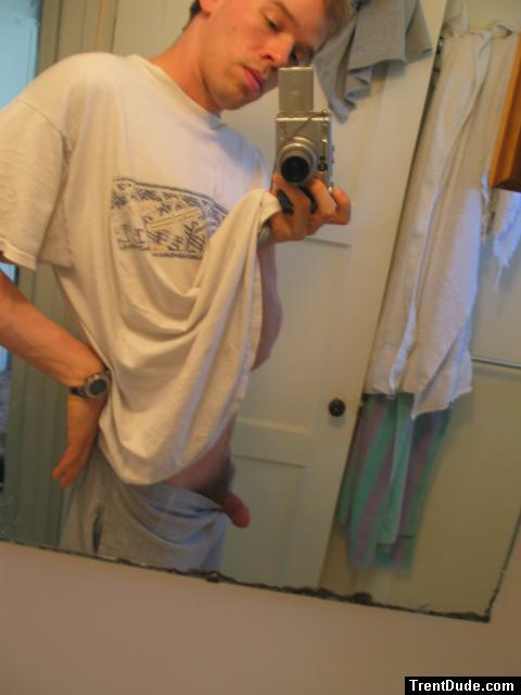 Nude in mirror