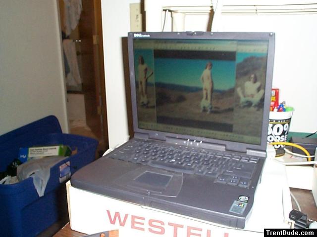 previewing. Camping photos.