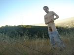 Nude in the mountains