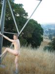 Naked outdoors - DONT ELECTROCUTE THOSE BALLS!