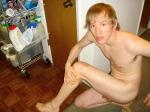 Nude around the house