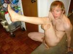 Nude Leg Exercies