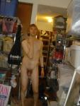 Standing nude - front