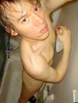 Cleaning armpits