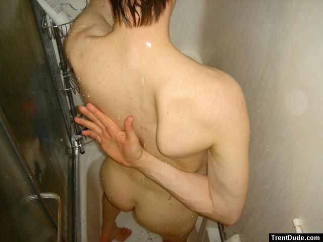 bony back and round butt