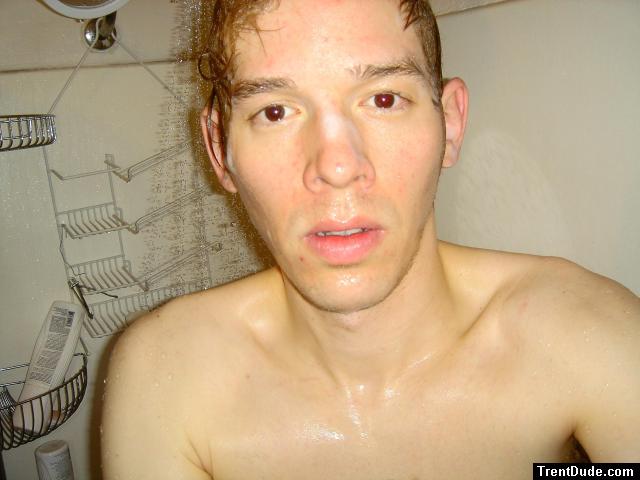 Clean face after a shower