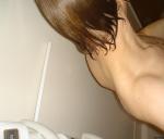 long neck, silky hair