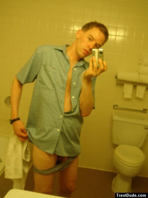 unbuttoning the top shirt