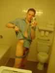 underwear almost off