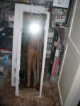 Butt in mirror