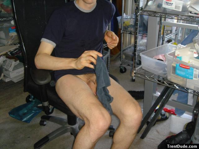 Hidden by underpants