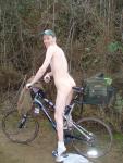Loosing his virginity to a bicycle seat?