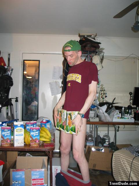 He eats fish daily for omega-3 oils, and to help his sperm count (best)