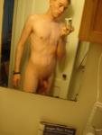 Nude in mirror